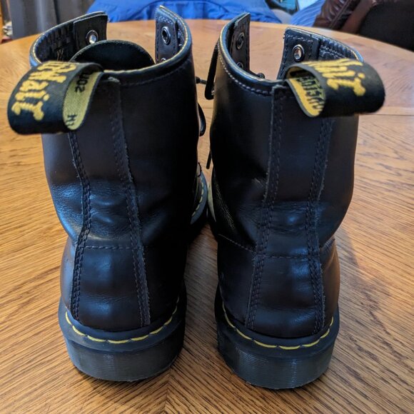 Dr Martens Classic 1460 Air Walk Black Leather Lace Up Men 9 / Women 10 / EU 42 - Picture 10 of 16